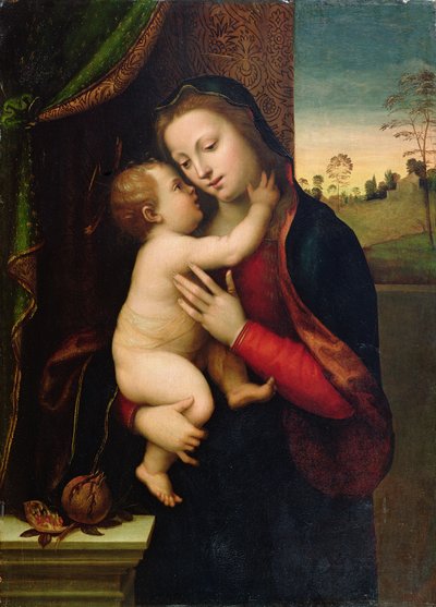 Madonna col Bambino da Mariotto Albertinelli